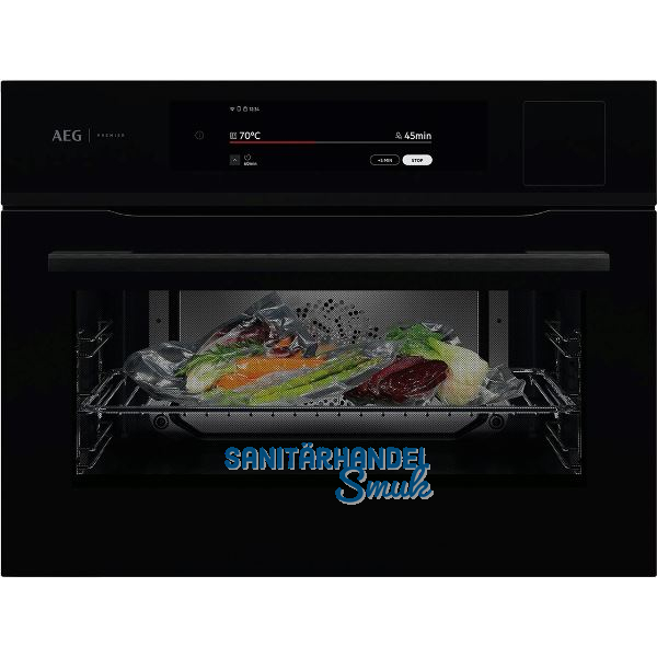 AEG Kompakt-Dampfbackofen CS9900B Schwarz -