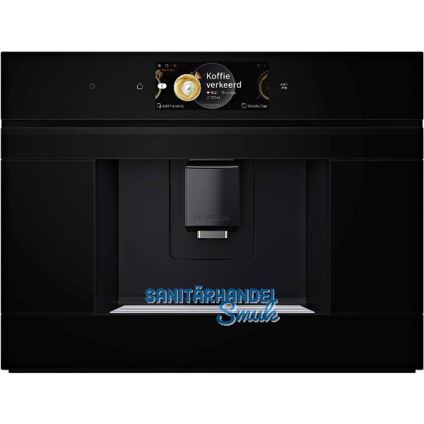 BOSCH Einbau-Kaffeevollautomat CTL7181B0, Schwarz
