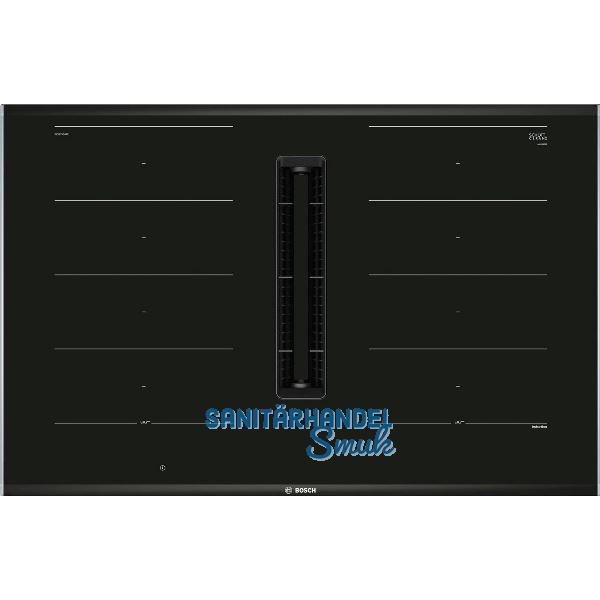 BOSCH Induktions-Muldenl�fter PXX875D67E Glaskeramik, 800 mm