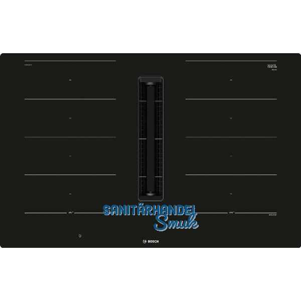 BOSCH Induktions-Muldenl�fter PXX801D67E Glaskeramik, 800 mm
