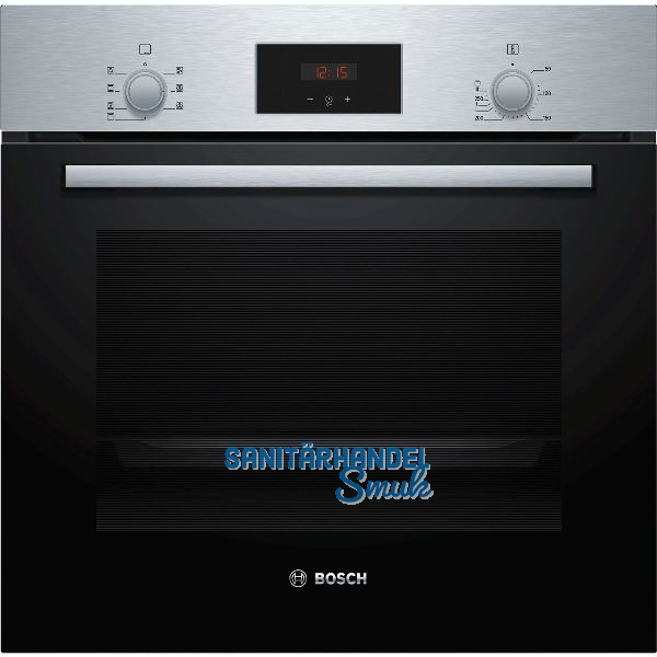 BOSCH Backofen HBF133BR0, Edelstahl