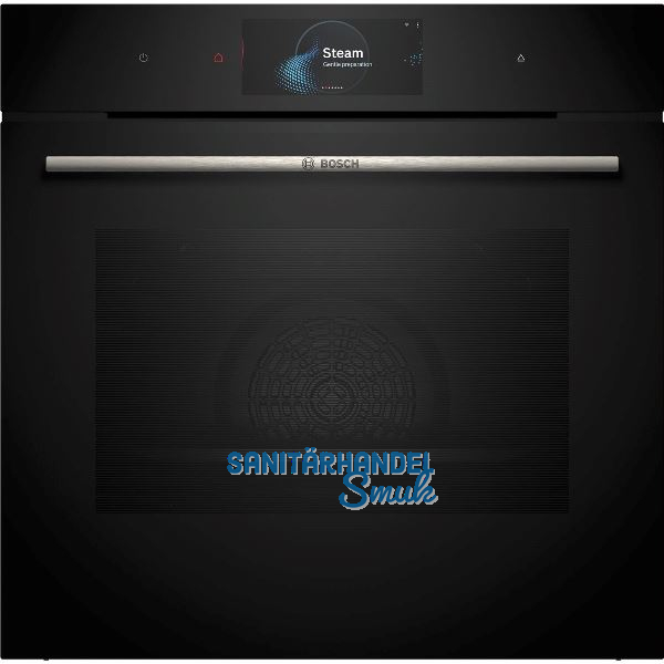 BOSCH Dampfbackofen HSG7584B1 Schwarz