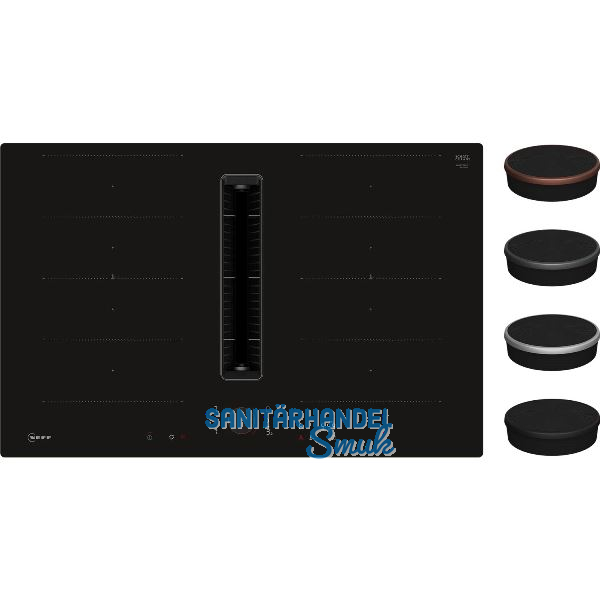 NEFF Induktions-Muldenl�fter V68PYX4C0 Glaskeramik 800 mm -