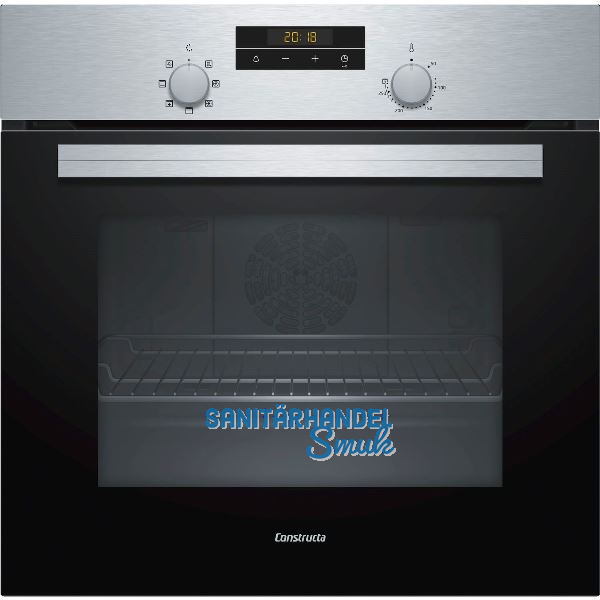CONSTRUCTA Backofen CF2M50050 Edelstahl -