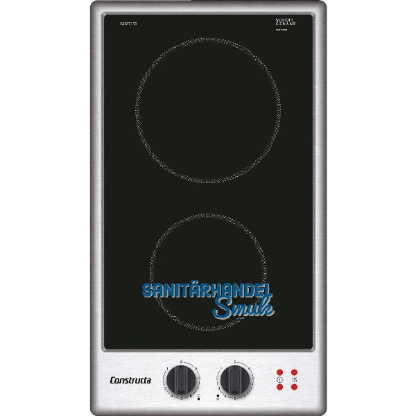 CONSTRUCTA Kochfeld CA327150 Glaskeramik Strahlungsheizung autark