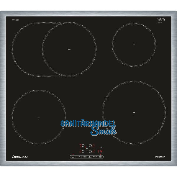 CONSTRUCTA Kochfeld CA424255 Glaskeramik Induktion autark -