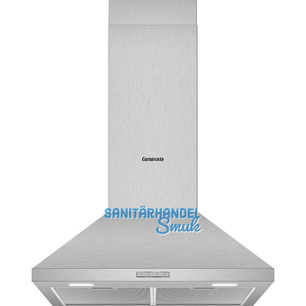 CONSTRUCTA Wand-Dunstabzugshaube CD616650 Edelstahl