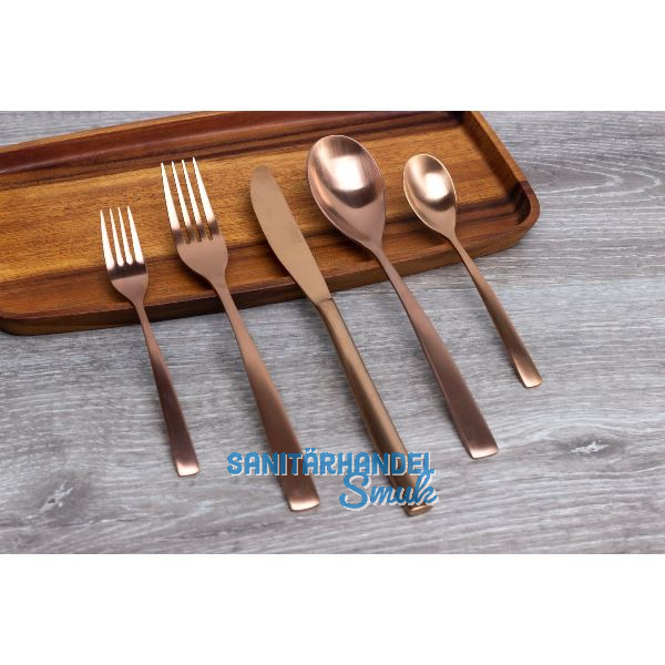 Besteckset 60 teilig �Barcelona� Kupfer