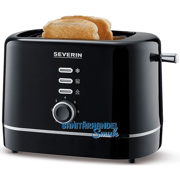 SEVERIN 2-Scheiben Toaster AT 4321 Schwarz