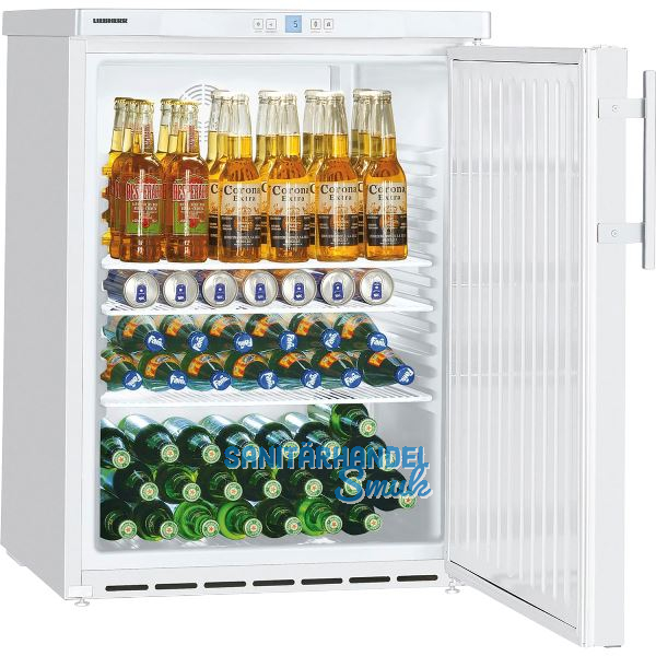 LIEBHERR Stand-Getr�nkek�hlschrank unterbauf�hig FKUv 1610, wei� 830 mm