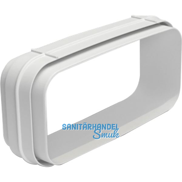 OPTIMAIRO Flachkanalverbinder 175 x 80 Kunststoff wei�