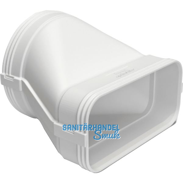 OPTIMAIRO �bergangsst�ck NW 125/175 x 80 Kunststoff wei�