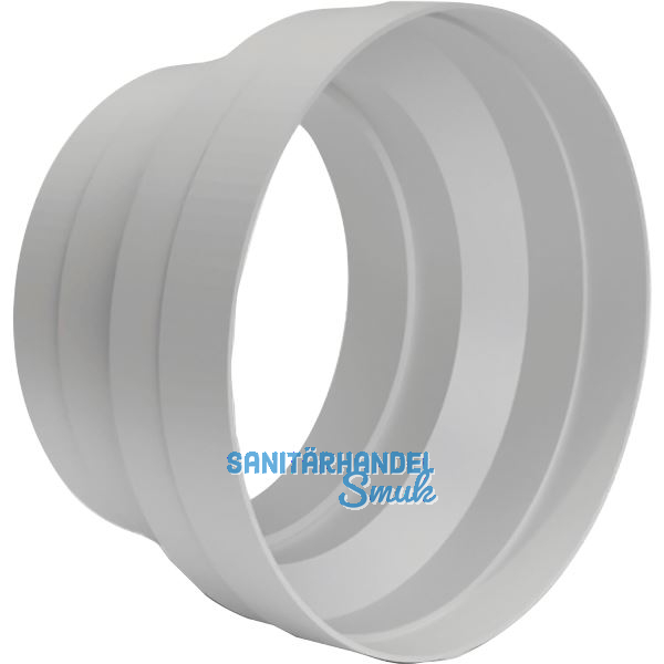 OPTIMAIRO Reduzierst�ck NW 150/NW 125 Kunststoff wei�