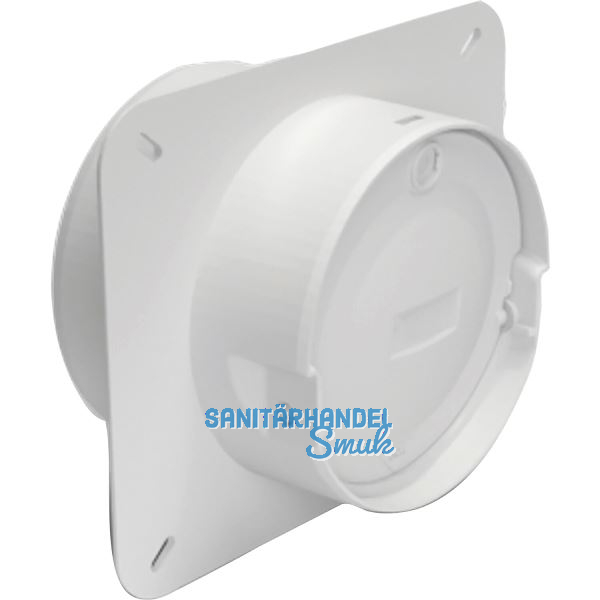 OPTIMAIRO Maueranschluss-Stutzen NW 100 Kunststoff Wei�