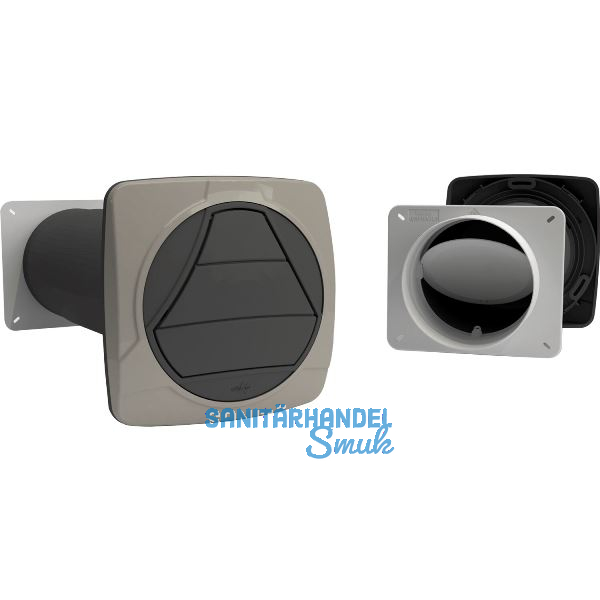 OPTIMAIRO Thermo-Mauerkasten Aeroboy Eco NW 150 Kunststoff anthrazit/grau