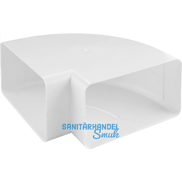 Flachkanal Kurve horizontal 90� Kunststoff, System 150