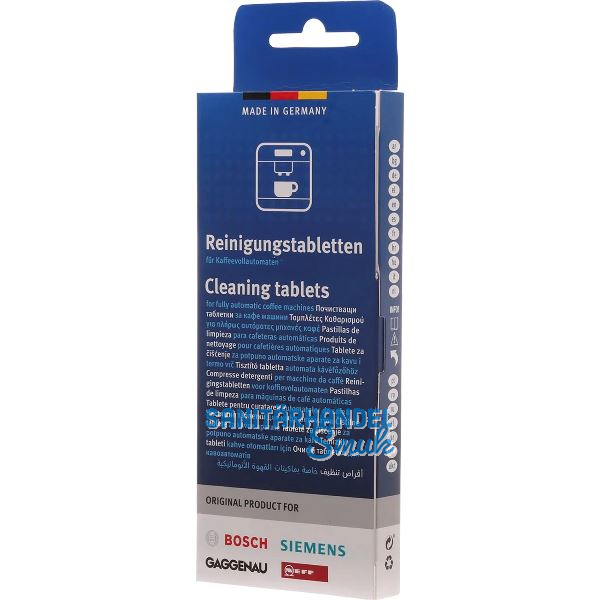 BSH Reinigungstabs f�r Kaffeemaschinen 00312502