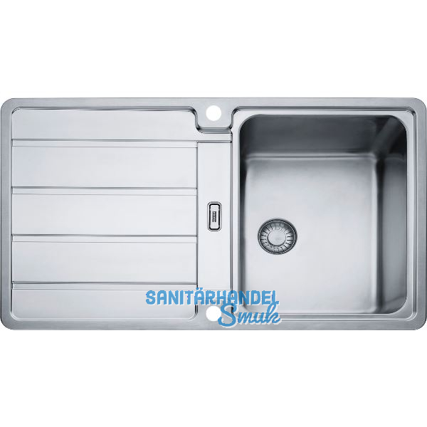 SOLIDO 2D-Sp�le HDX 214, 860 x 510 mm Edelstahl, reversibel