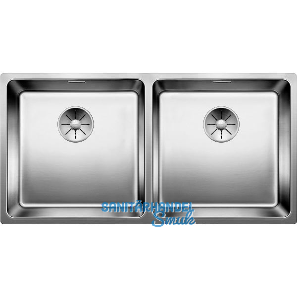 BLANCO Unterbau-Sp�le Andano 400/400-U Edelstahl