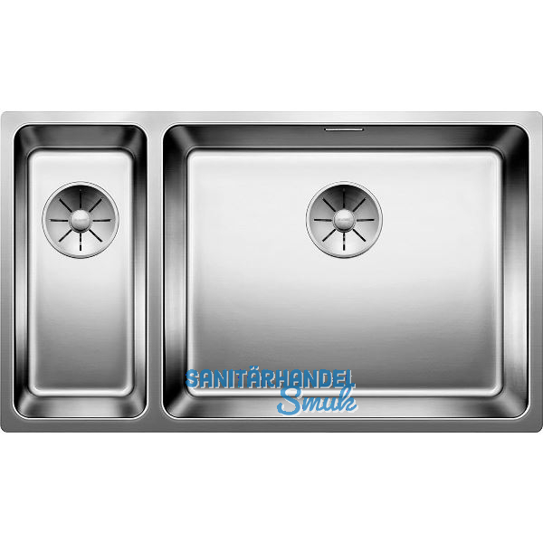 BLANCO Unterbau-Sp�le Andano 500/180-U Edelstahl