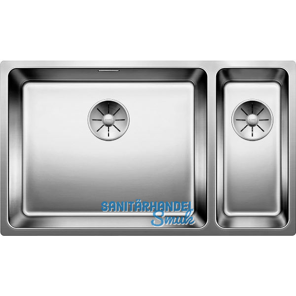 BLANCO Unterbau-Sp�le Andano 500/180-U Edelstahl