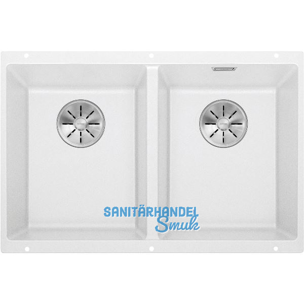 BLANCO Unterbau-Sp�le Subline 350/350-U, Wei�