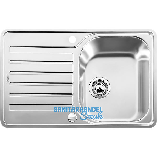 BLANCO 2D-Sp�le Lantos 45 S-IF Compact Edelstahl, reversibel