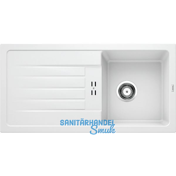 BLANCO Einbausp�le Favum 45 S Wei�, reversibel