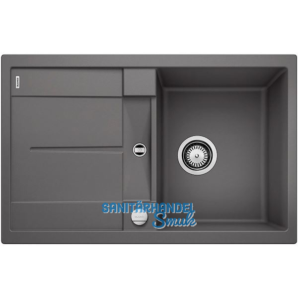 BLANCO fl�chenb�ndige Sp�le Metra 45 S-F Felsgrau, reversibel