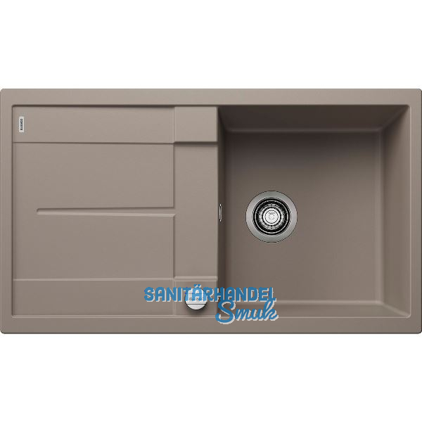 BLANCO Einbausp�le Metra 5 S Tartufo mit Drehknopfgarnitur, reversibel