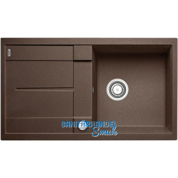 BLANCO fl�chenb�ndige Sp�le Metra 5 S-F Cafe, reversibel