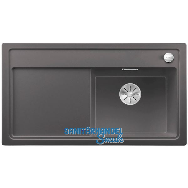 BLANCO Einbausp�le Zenar 5 S Felsgrau, Tropfteil links