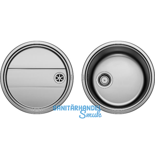 BLANCO Einbausp�le Rondoset Edelstahl