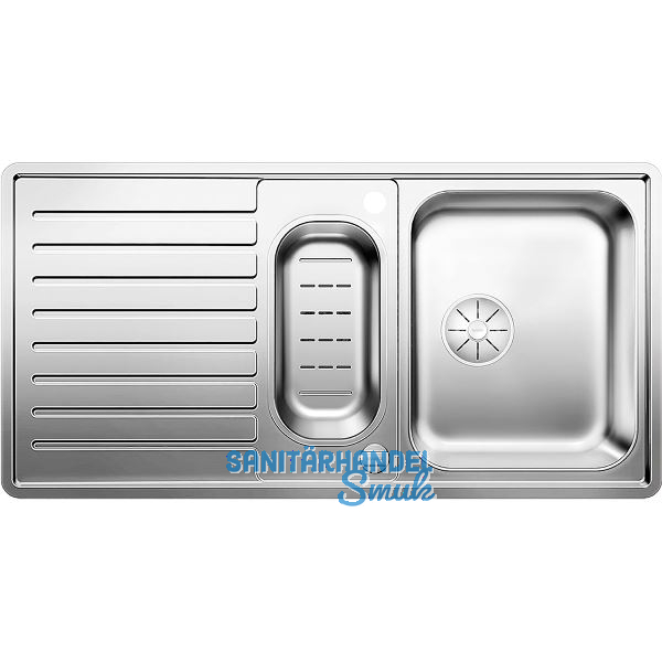 BLANCO 2D-Sp�le Classic Pro 6 S-IF Edelstahl reversibel