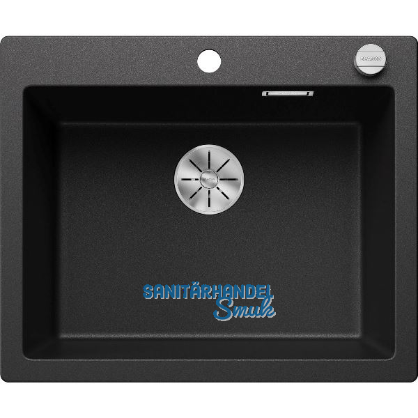 BLANCO Einbausp�le Pleon 6 mit Drehknopfgarnitur, Anthrazit