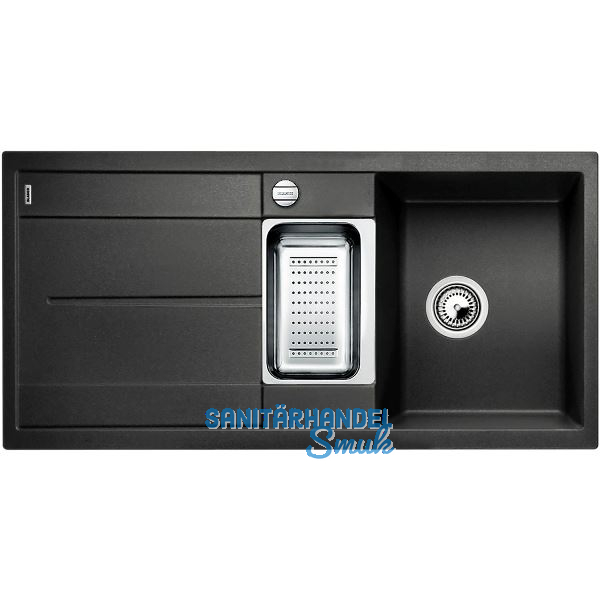 BLANCO fl�chenb�ndige Sp�le Metra 6 S-F Anthrazit, reversibel