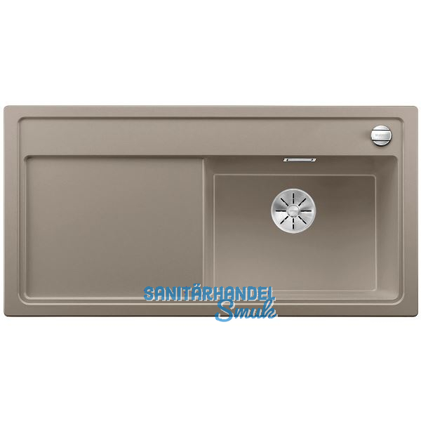 BLANCO Einbausp�le Zenar XL 6 S Tartufo, Tropfteil links