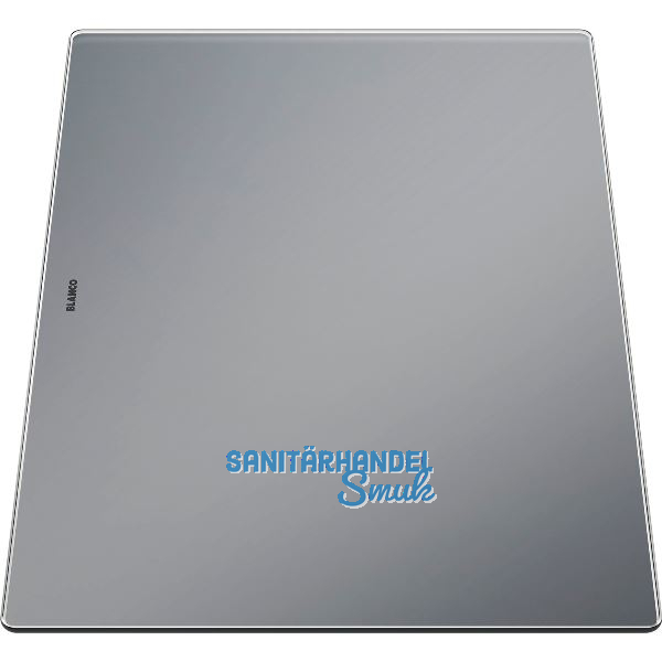 Schneidbrett Glas silber 230970