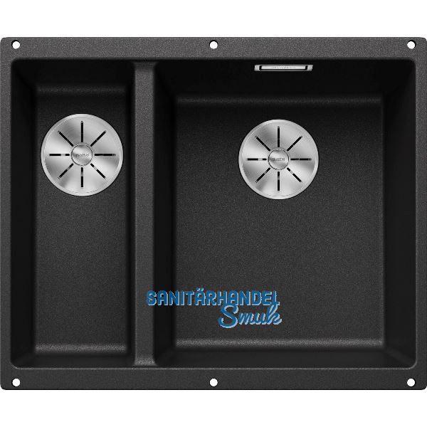 BLANCO Unterbau-Sp�le Subline 340/160-U Restebecken links, Anthrazit