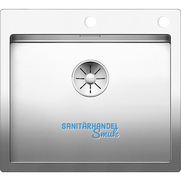 BLANCO 2D-Sp�le Claron 500-IF/A Edelstahl