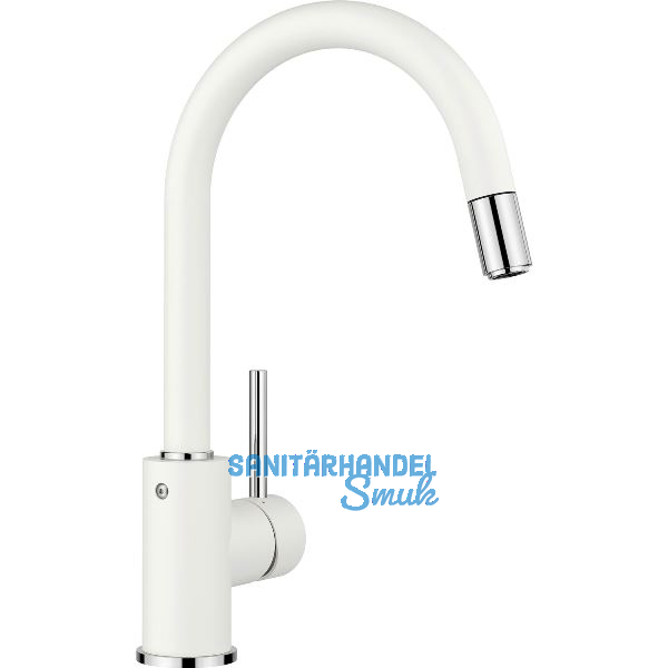 BLANCO K�chenarmatur Mida-S 521457 druckfest Granitwei�