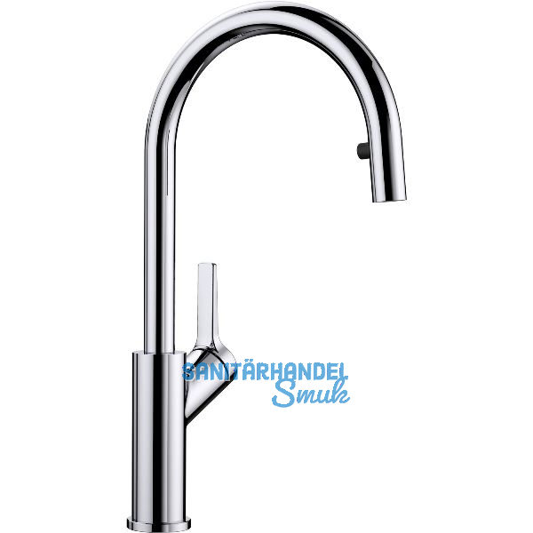 BLANCO K�chenarmatur Carena-S mit Schlauchauszug 520767 druckfest Chrom