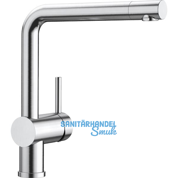 BLANCO K�chenarmatur Linus 517183 druckfest Edelstahl geb�rstet