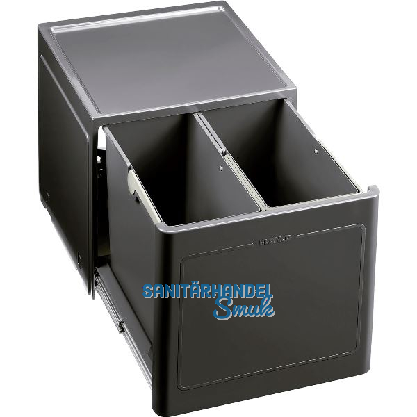 BLANCO Abfallsammler Botton Pro 45/2 Automatic KB 450 mm anthrazit