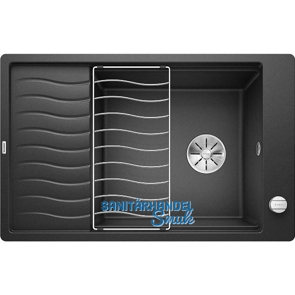 BLANCO Einbausp�le Elon XL 6 S-F fl�chenb�ndig reversibel Anthrazit