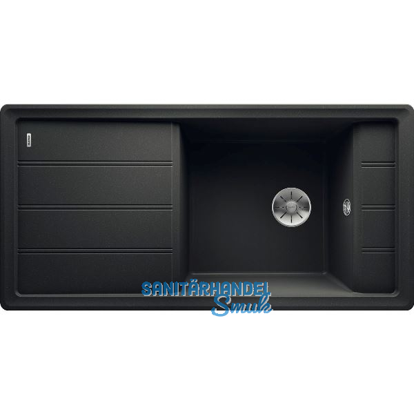 BLANCO Einbausp�le Faron XL 6 S mit InFino Korbventil Anthrazit, reversibel