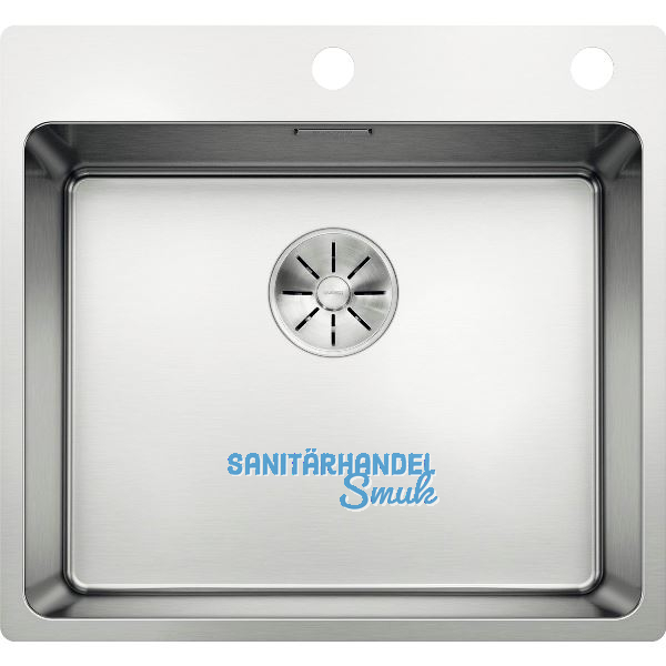 BLANCO 2D-Sp�le Andano 500-IF/A mit Push Control Edelstahl