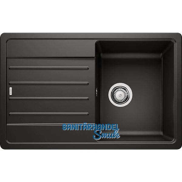 BLANCO Einbausp�le Legra 45 S Schwarz, reversibel
