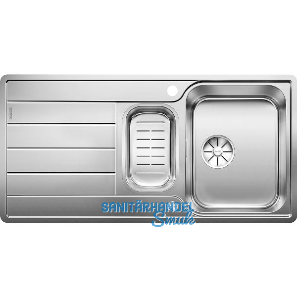 BLANCO 2D-Sp�le Classimo 6 S-IF Edelstahl reversibel