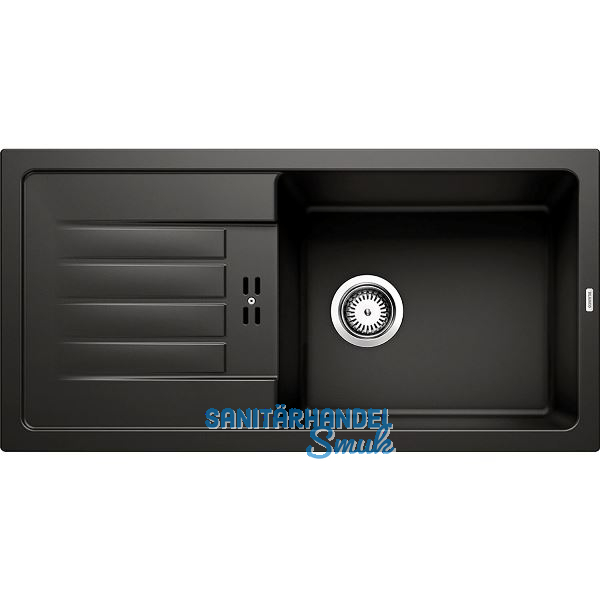 BLANCO Einbausp�le Favum XL 6 S Schwarz, reversibel